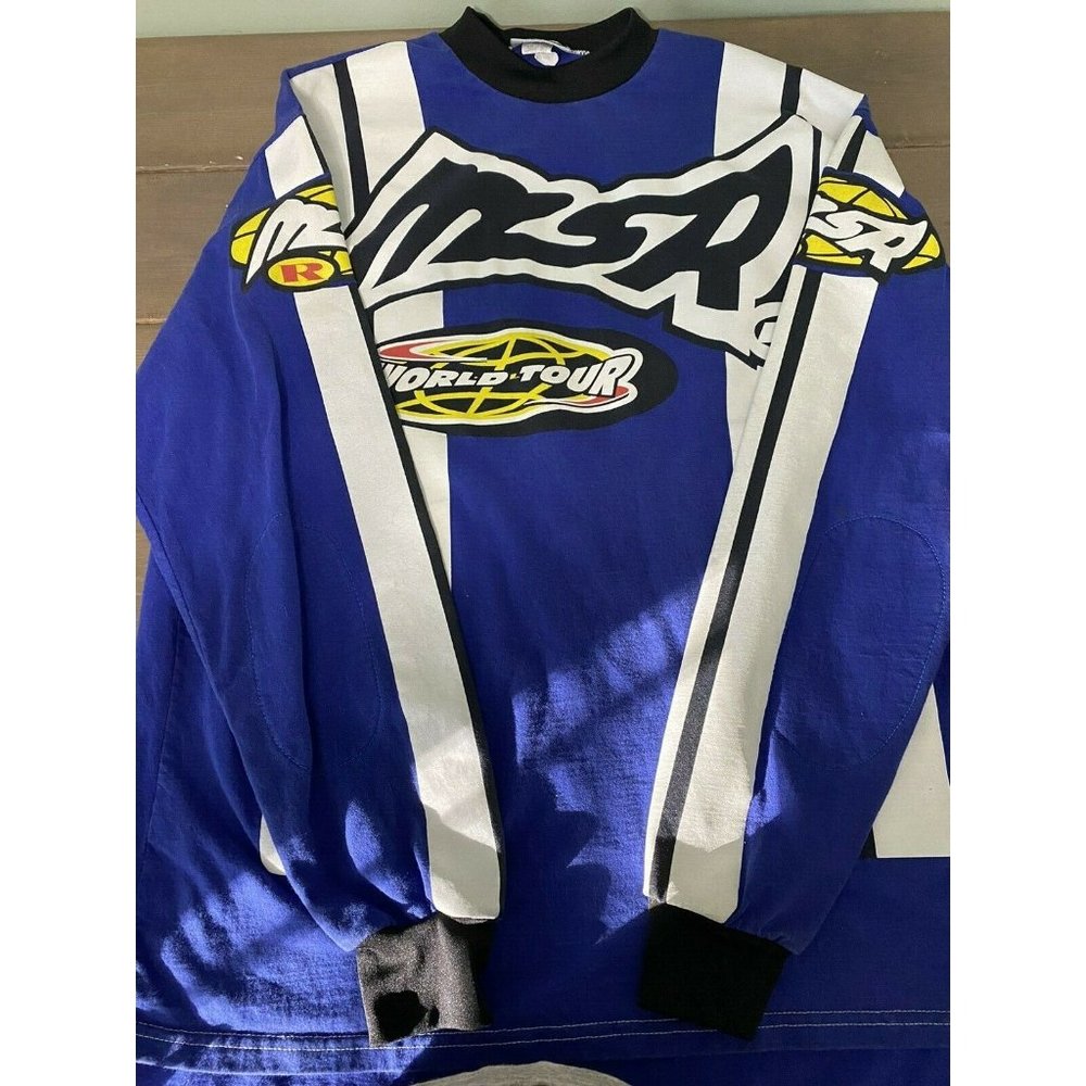 MSR World Tour Vintage Men's Long Sleeve T-shirt Made in USA size XL